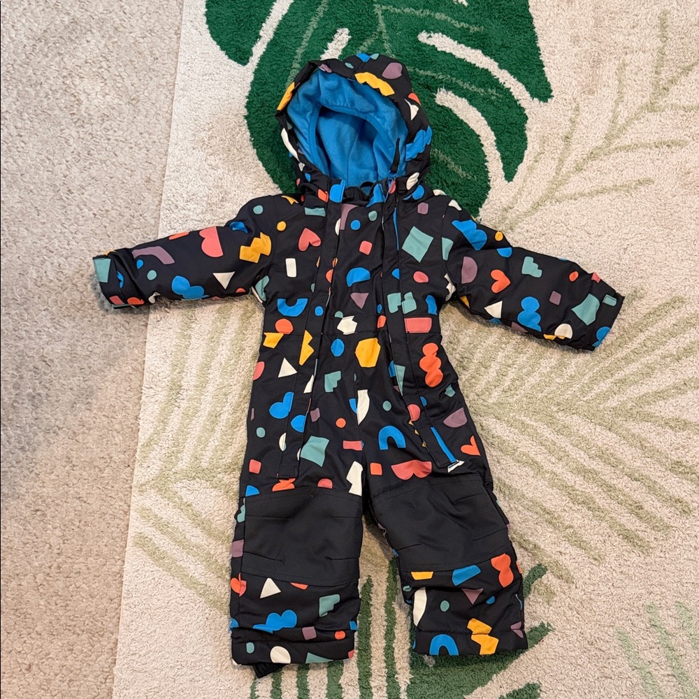 Cat & Jack Blue Fleece Snowsuit